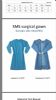 l protective surgical gowns sms